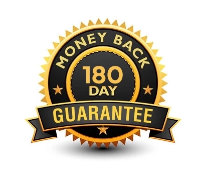 HeroUp money back guarantee badge